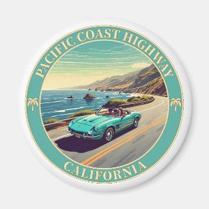 Aimant Route du Pacifique Californie