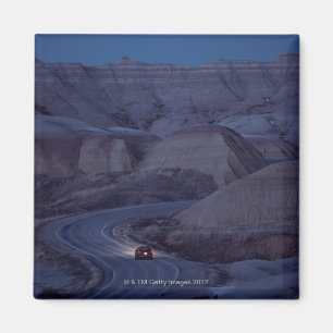 Aimant Route par la chaîne de montagne