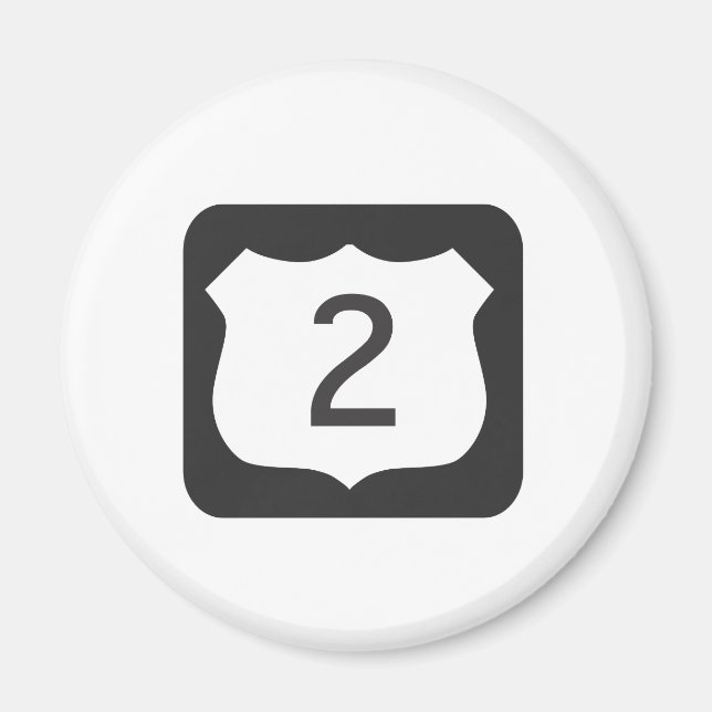 Aimant routier Pittoresque US-2 (Devant)