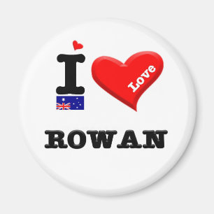 Aimant ROWAN - I Love