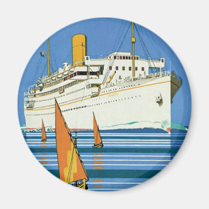 Aimant Royal Mail "Atlantis Cruises"