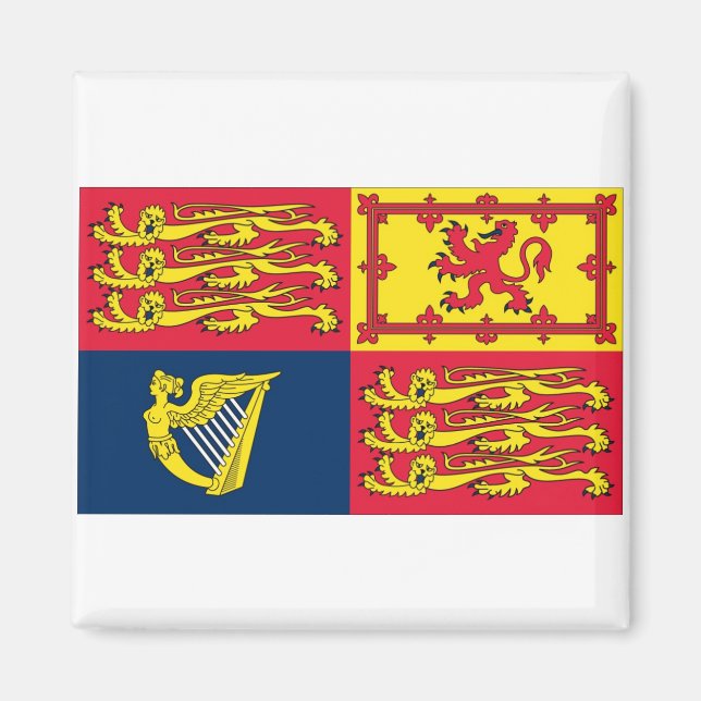 Aimant Royal Standard anglais (Devant)