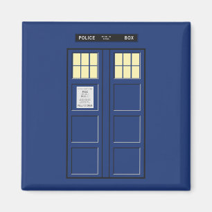 Aimant Royaume-Uni - Blue Police Public Call Box 1
