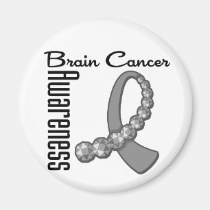 Aimant Ruban de pierre gemme de conscience de cancer du