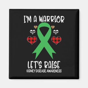Aimant Ruban de sensibilisation aux maladies du rein Je s