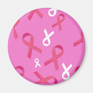 Aimant Ruban Rose Survivant Sensibilisation au Cancer du 