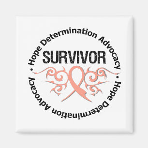 Aimant Ruban tribal survivant du cancer de l'estomac