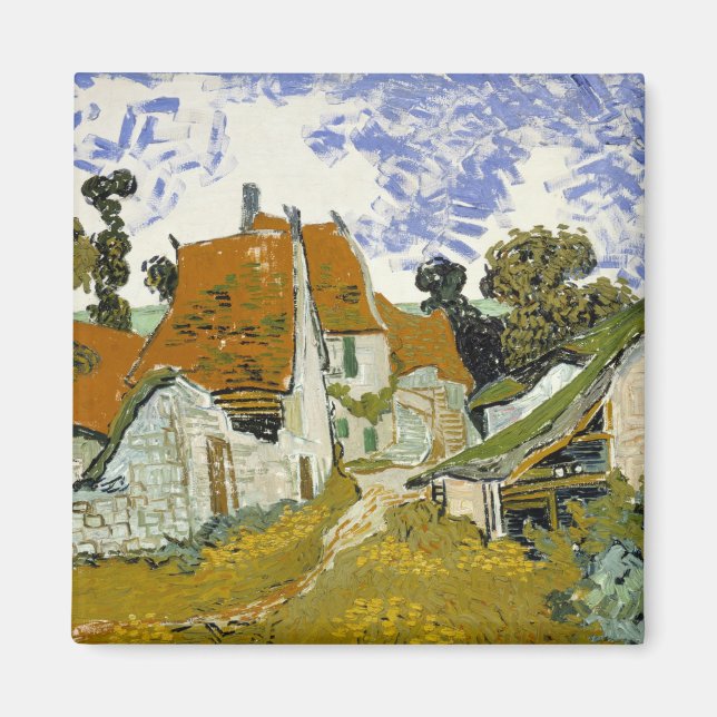 Aimant Rue à Auvers-sur-Oise Vincent van Gogh (Devant)