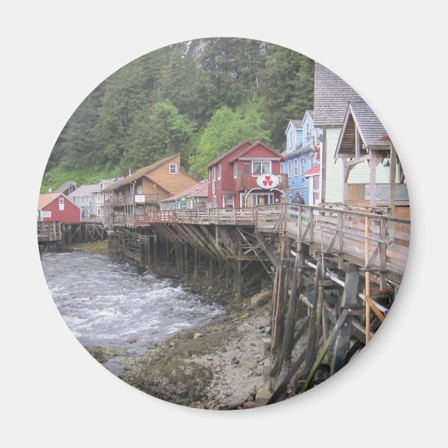 Aimant rue Creek Ketchikan, Alaska (Devant)