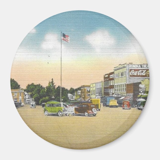 Aimant Rue principale de Forest City (Devant)