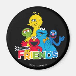Aimant Rue Sésame   Amis sésame