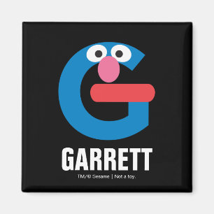 Aimant Rue Sésame   G est pour Grover