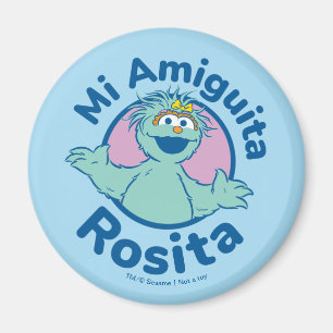 Aimant Rue Sésame   Mi Amiguita Rosita