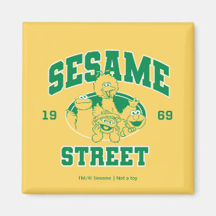 Aimant Rue Sésame   Vintage 1969