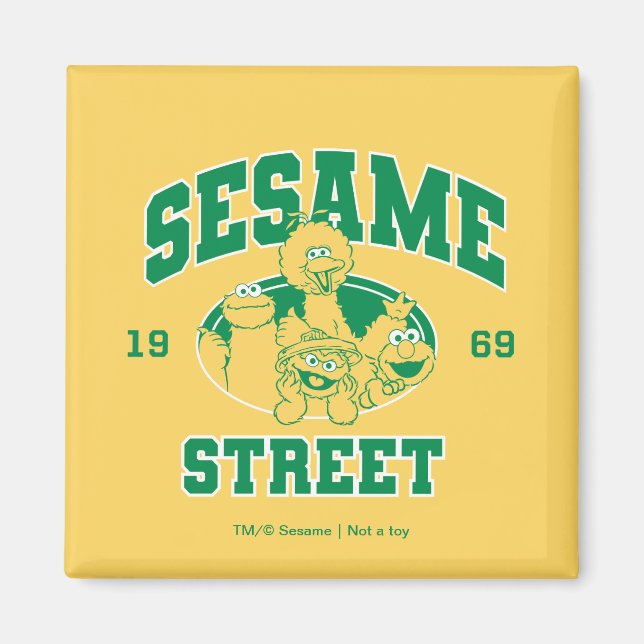 Aimant Rue Sésame | Vintage 1969 (Devant)