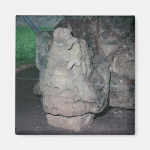 Aimant Ruines mayas N.W. Honduras Photo couleur conçue