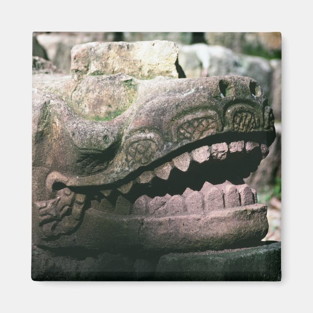Aimant Ruines mayas Ville de Copan Honduras Photo Conçu (Devant)