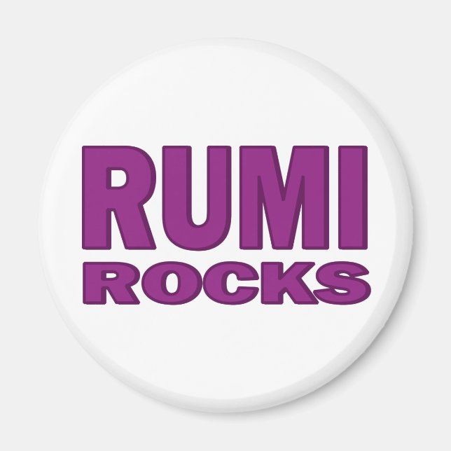 Aimant Rumi Rocks (Devant)