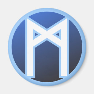 Aimant Rune Mannaz Man