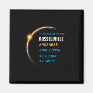 Aimant Russellville Arkansas Total Solar Eclipse 2024
