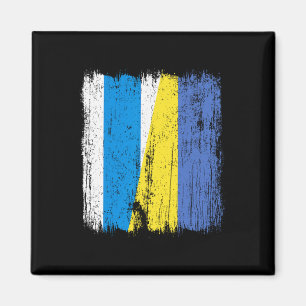 Aimant Russie libre Ukraine Drapeau moitié Opposition rus