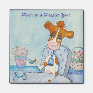 Aimant Ruthie-MOO mignon de vache