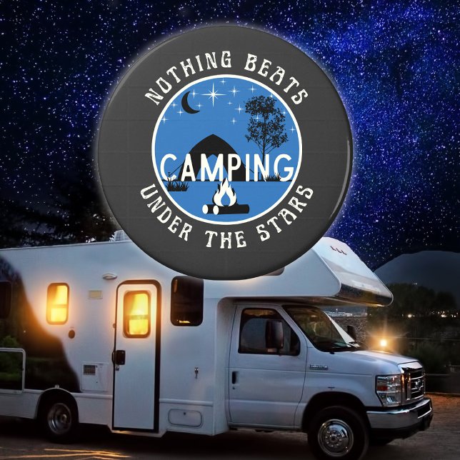Aimant RV Décor - Nothing Beats Camping Under the Stars (Créateur téléchargé)