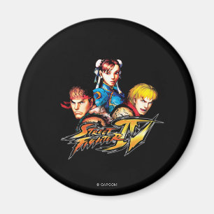 Aimant Ryu, Ken et Chun-Li