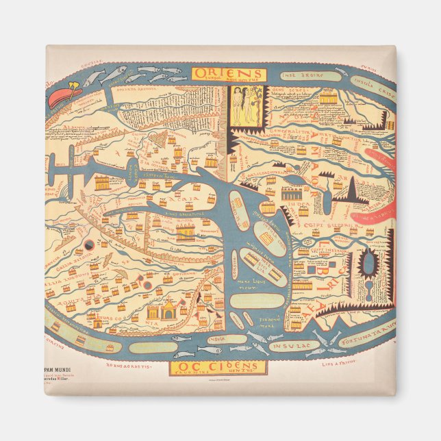 Aimant S. Beati Liebanensis mappam mundi ad exemplaire ec (Devant)