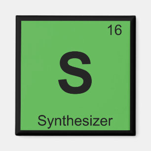 Aimant S - Musique de synthétiseur Chimie Tableau périodi