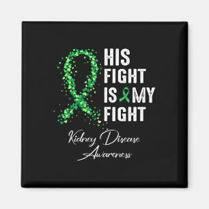 Aimant Sa Lutte Est Ma Lutte Contre Le Ruban Vert Maladie