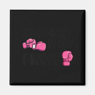 Aimant Sa Lutte Est Ma Lutte Gants De Boxe De Combat Canc