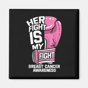 Aimant Sa Lutte Est Ma Lutte Gants De Boxe De Combat Canc