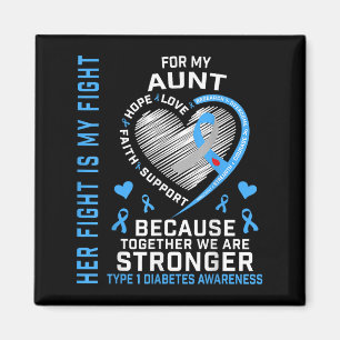 Aimant Sa Lutte Est Ma Tante Type 1 Diabète Chemise G