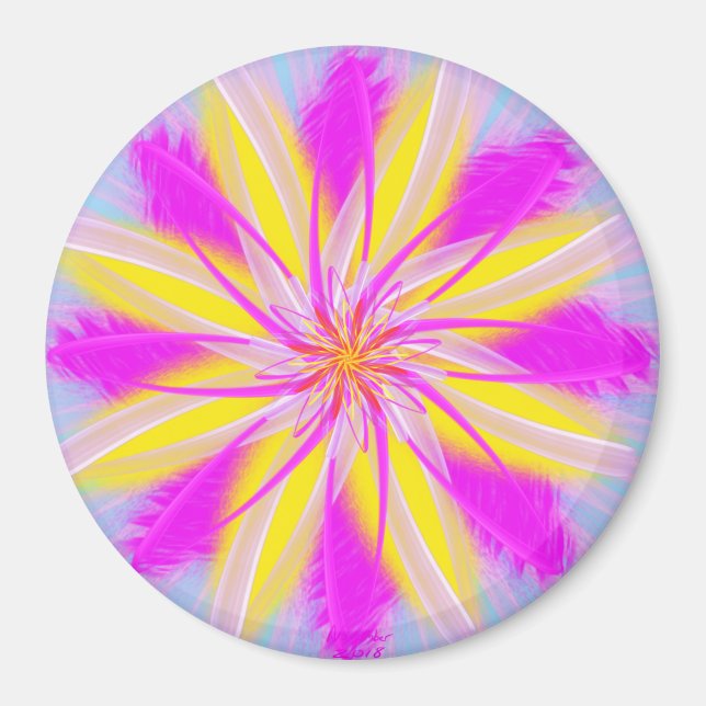 Aimant Sa Majesté de la Fleur du pouvoir (Devant)