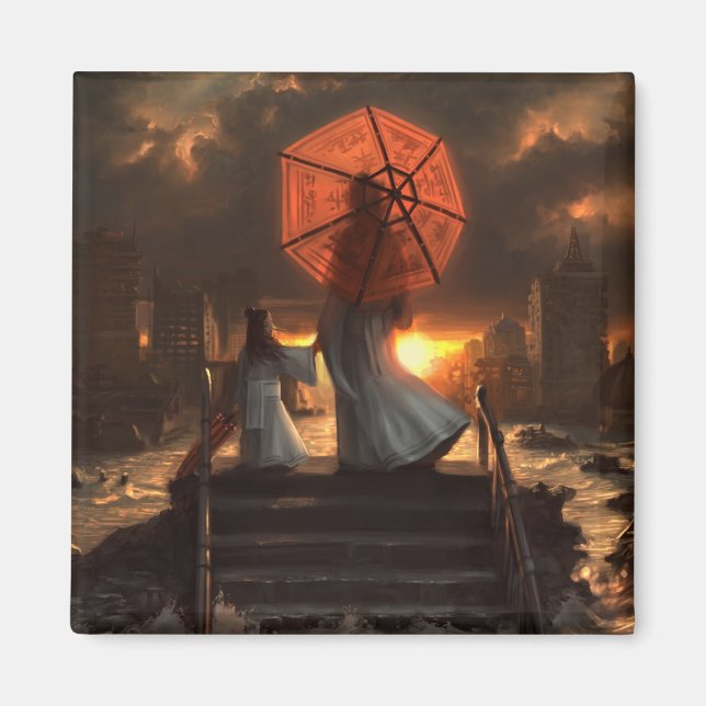 Aimant Sa silhouette silencieuse (Devant)