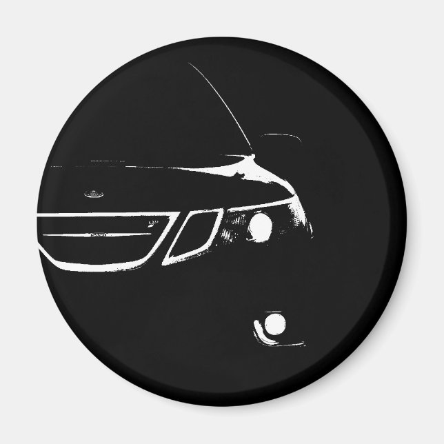 Aimant Saab 9-3 Aero (Devant)