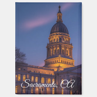 Aimant Sacramento, capitale de l'État, Californie