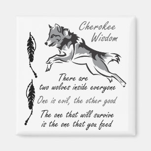 Aimant Sagesse cherokee