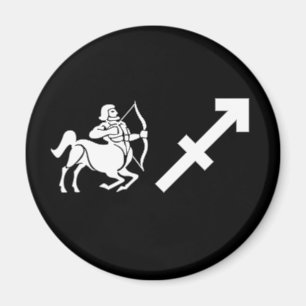 Aimant Sagittaire avec symbole