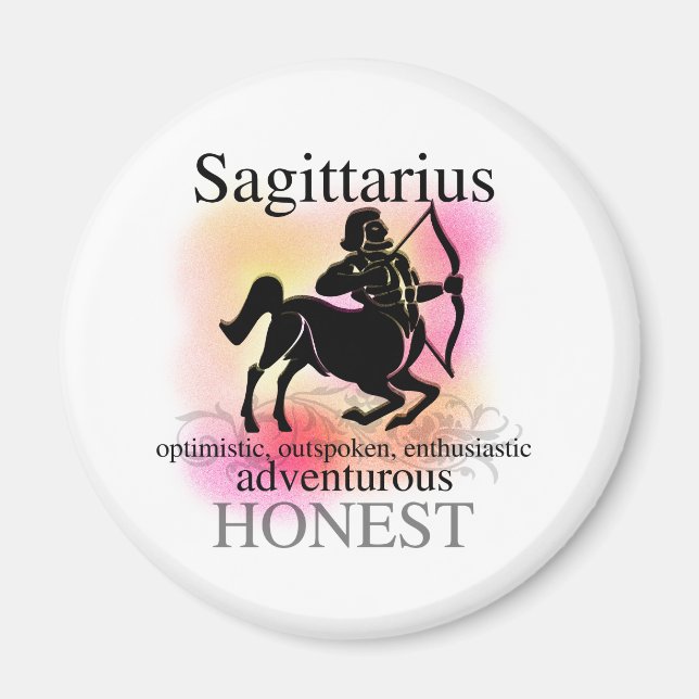 Aimant Sagittarius à votre sujet (Devant)