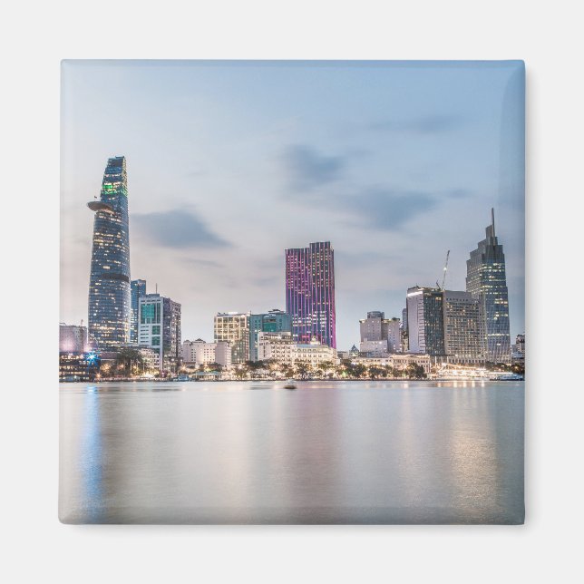 Aimant Saigon (Ho Chi Minh Ville) HCMC Vietnam souvenir P (Devant)