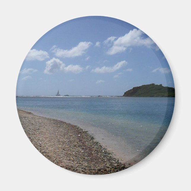 Aimant Sailboat à la distance de St Thomas (Devant)