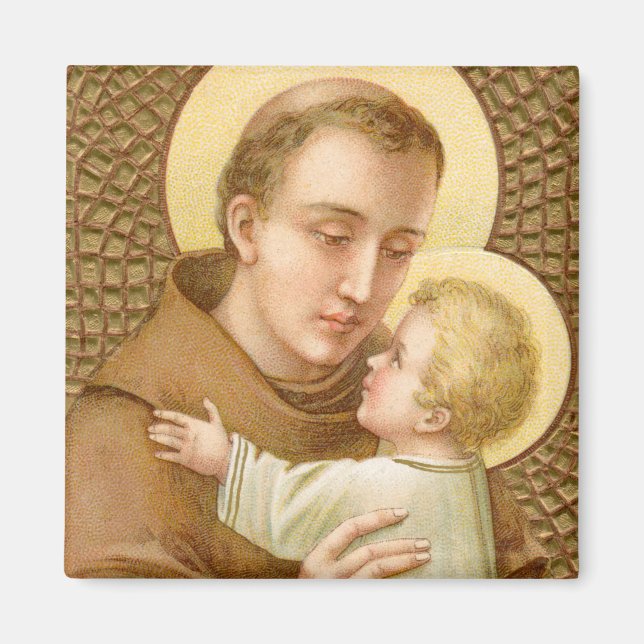 Aimant Saint Antoine de Padoue et le Christ Enfant (JM 05 (Devant)