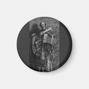 Aimant Saint Athanase d'Alexandrie Art Graphique