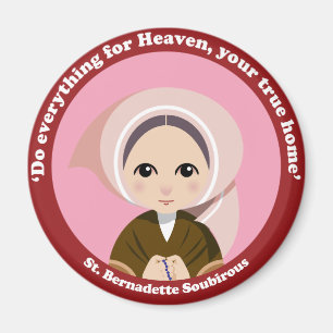 Aimant Saint Bernadette Soubirous