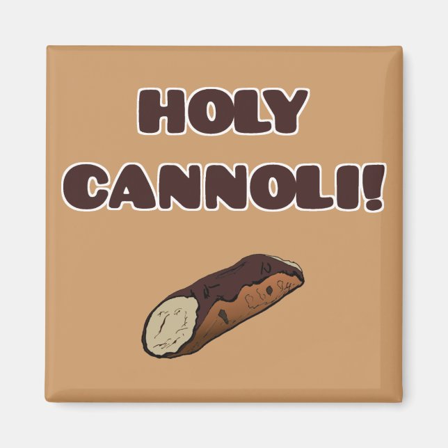 Aimant Saint Cannoli Funny Italien (Devant)