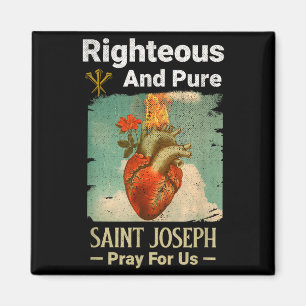 Aimant Saint catholique Joseph, saint patron des pères, p