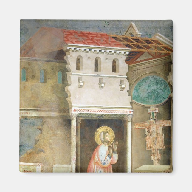 Aimant Saint François priant dans l'église de San (Devant)