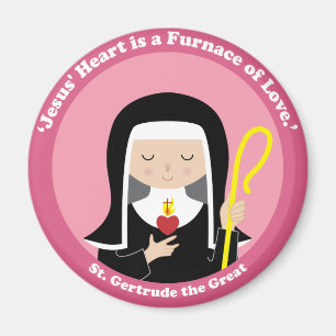 Aimant Saint Gertrude le Grand